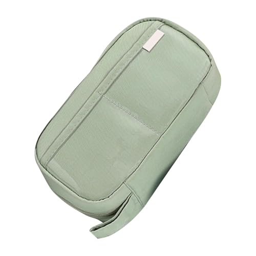 Qzdtue Large Pencil Case Organizer, Waterproof Stationery Organizer Case, Cute Aesthetic Pencil Case with Zipper, Multifunctional Zipper Pencil Box, Pencil Case for Elementary School, Pencil Case for von Qzdtue