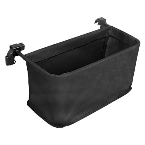 Qzdtue Trolley Storage Bag, Pushchair Organizer, Cart Attachment Caddy, Schwarz, Oxford Cloth Pocket with Secure Hooks, Lightweight Foldable Design, for Shopping Picnic Garden Travel Use Qzdtue Trolley Storage Bag, Pushchair Organizer, Cart Attachment Caddy, Schwarz, Oxford Cloth Pocket with Secure Hooks, Lightweight Foldable Design, for Shopping Picnic Garden Travel Use von Qzdtue