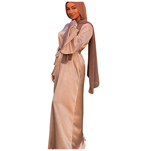 Gebetskleidung Frauen Abaya Muslim Damen Jilbab Hijab Kleid Islamische Kleidung Kaftan Namaz Elbisesi Zweiteiliges Muslimische Kleider Naher Osten Dubai Türkei Maxi Einteiliges Ramadan Maxikleider von Qzeanxy