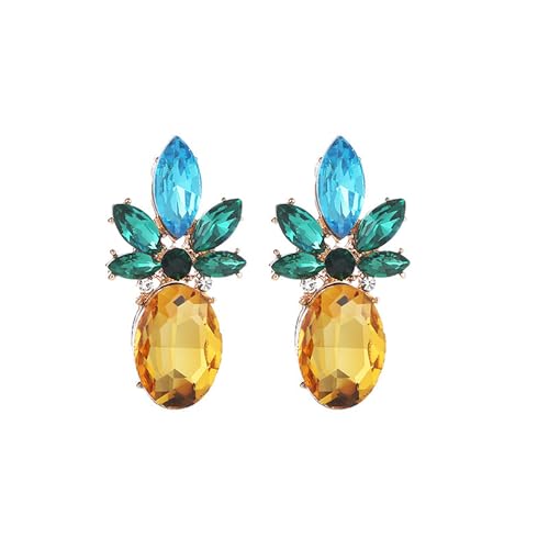 QzxEqz 3D-Ohrstecker, Motiv: rosa Pfirsich-Charm, Quaste, baumelnd, leicht, Ananas, Wassermelone, Kristall, Ohrstecker für Damen, niedlich, Hawaii, Urlaub, Strandparty, Metall QzxEqz 3D-Ohrstecker, Motiv: rosa Pfirsich-Charm, Quaste, baumelnd, leicht, Ananas, Wassermelone, Kristall, Ohrstecker für Damen, niedlich, Hawaii, Urlaub, Strandparty, Metall von QzxEqz
