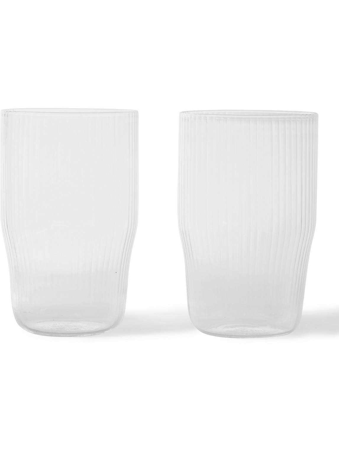 RD.LAB - Helg Set of Two Glass Tumblers - Men - Neutrals RD.LAB - Helg Set of Two Glass Tumblers - Men - Neutrals von R+D.LAB