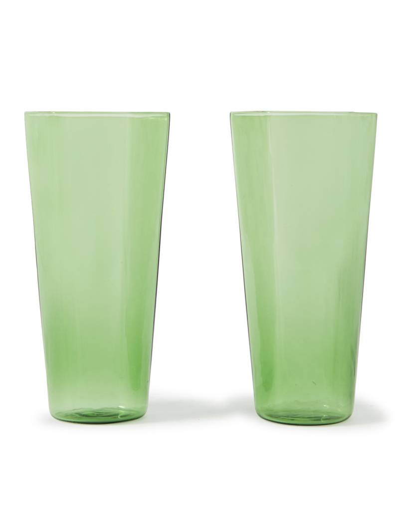 RD.LAB - Nini Set of Two Glasses - Men - Green von R+D.LAB