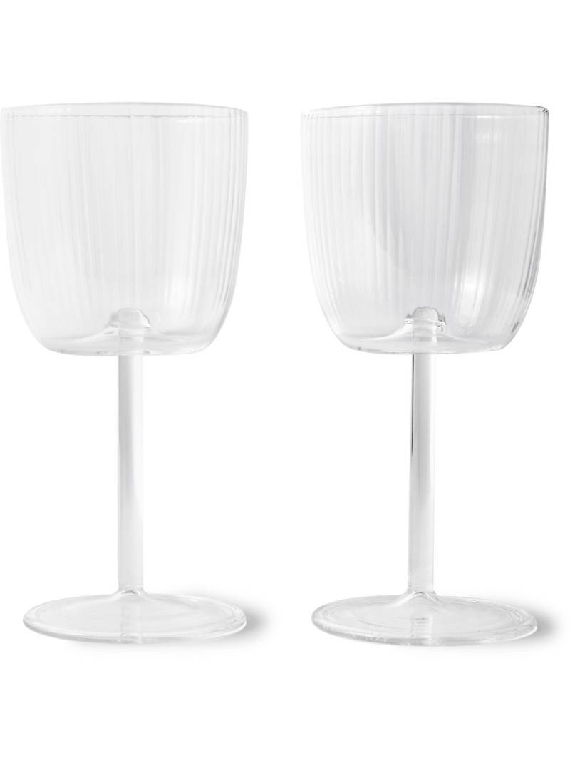 RD.LAB - Tuccio Set of Two Wine Glasses - Men - Neutrals von R+D.LAB