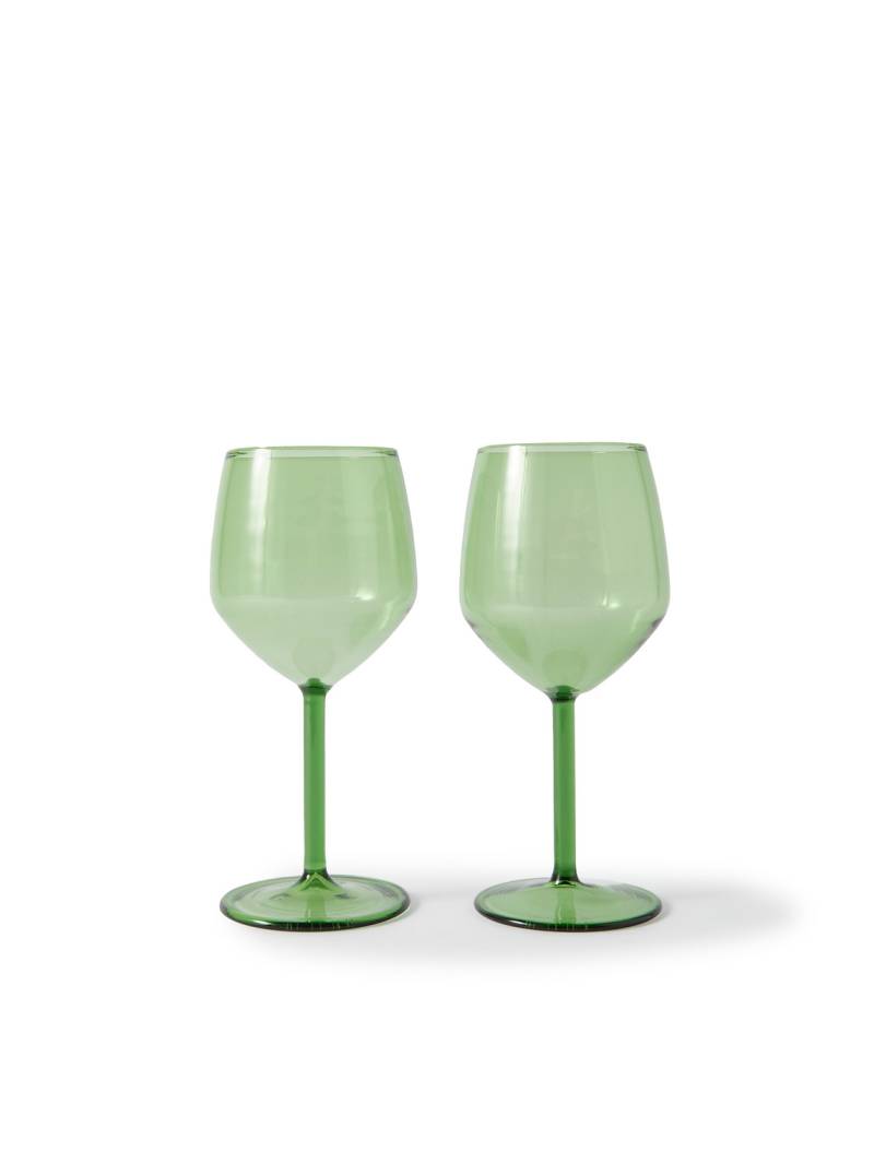 RD.LAB - Velasca Set of Two Glasses - Men - Green von R+D.LAB