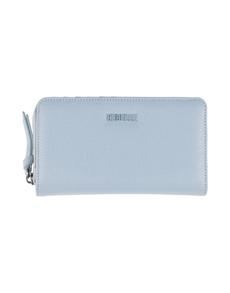 RƎBELLE Brieftasche Damen Himmelblau von RƎBELLE