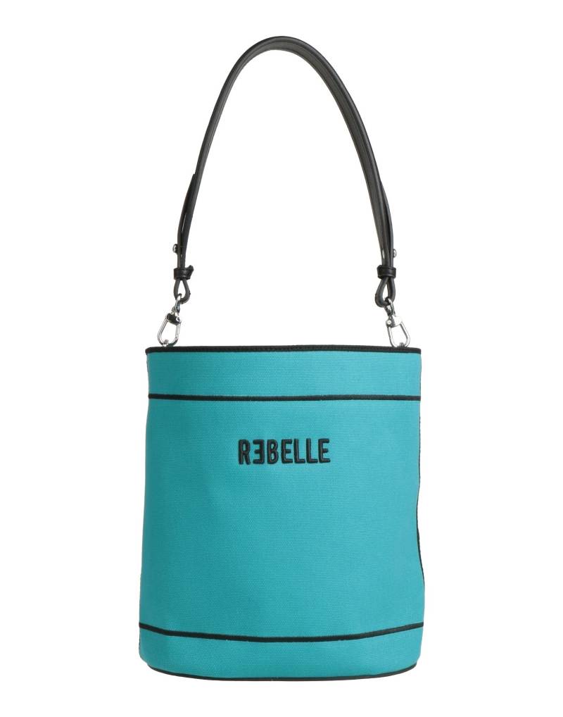 RƎBELLE Schultertasche Damen Tūrkis von RƎBELLE