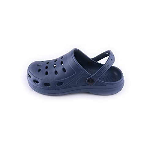 EVA-Clogs, Unisex, für Herren, Damen, für Gesundheit, Gastronomie, bequem und wasserdicht, dunkelblau, 41 EU von R-ISLAND