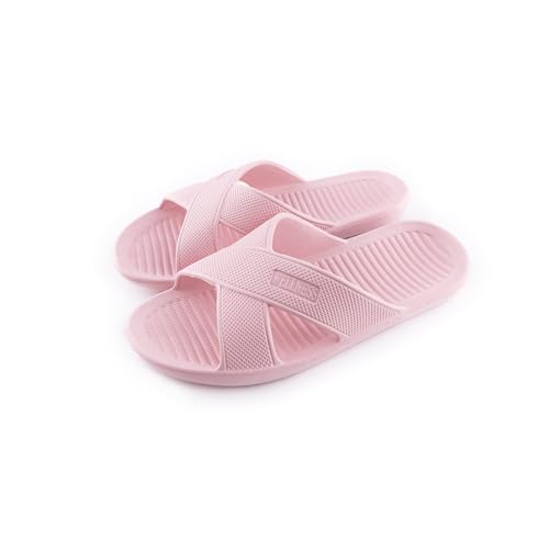 Flip-Flops und Pool-Sandalen für Damen und Herren, Unisex, EVA-Hausschuhe, für den Sommer, Badeschuhe, Rosa 1, 36 EU von R-ISLAND