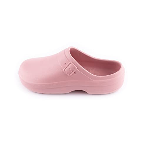 Sanitarclogs für damen erwachsene,Damenclogs,EVA,wasserdicht, Arbeitsclogs,Hygiene,Gastgewerbe,Kuche usw (Rosa, adult, women, numeric_37, numeric_range, eu_footwear_size_system, numeric_38, medium) von R-ISLAND