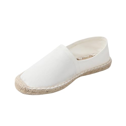 R-ISLAND Espadrilles für Damen, Erwachsene, bequem, leicht, ideal für zu Hause im Freien., weiß, 39 EU von R-ISLAND