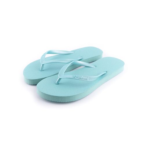 R-ISLAND Flip-Flop Damen-Sommer-Flops, Erwachsene, für Strand, Pool, Haus., Arktis, 39 EU von R-ISLAND