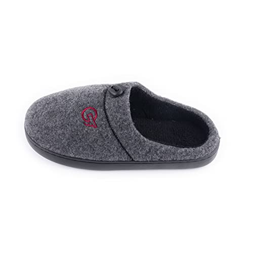 R-ISLAND Hausschuhe Herren, Hausschuhe für zu Hause, Winterhausschuhe, Bequem und leicht, Toll für zu Hause (Dunkelgrau, adult, men, numeric_45, numeric, eu_footwear_size_system, medium) von R-ISLAND