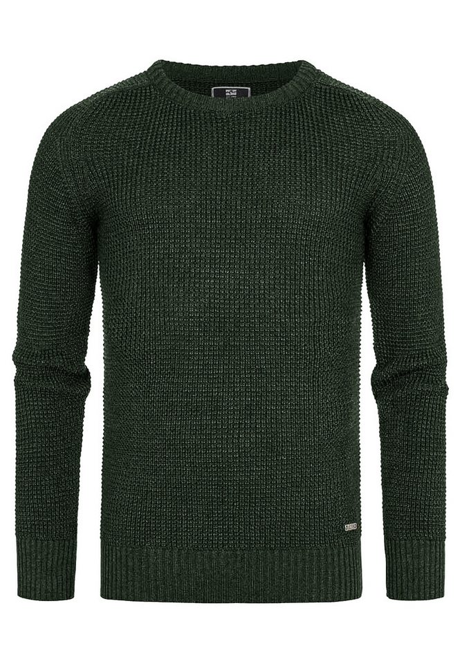 R-NEAL Rundhalspullover Business Strickpullover Herren Rundhals Pullover Strick Pulli S - 3XL von R-NEAL