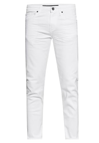 Herren Jeans Rusty Neal Premium Stretch Slim Fit Jeanshose 'Melvin' Streetwear Basics 12224, Hosengröße:31/32, Denim Color:White -7 von R-Neal