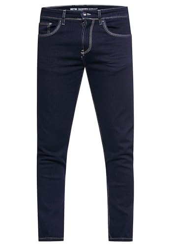 Herren Jeans Rusty Neal Premium Stretch Slim Fit Jeanshose 'Melvin' Streetwear Basics 12224, Hosengröße:32/32, Denim Color:Dark Blue -2 Herren Jeans Rusty Neal Premium Stretch Slim Fit Jeanshose 'Melvin' Streetwear Basics 12224, Hosengröße:32/32, Denim Color:Dark Blue -2 von R-Neal
