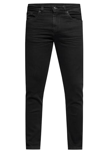 Herren Jeans Rusty Neal Premium Stretch Slim Fit Jeanshose 'Melvin' Streetwear Basics 12224, Hosengröße:33/32, Denim Color:Black -0 von R-Neal