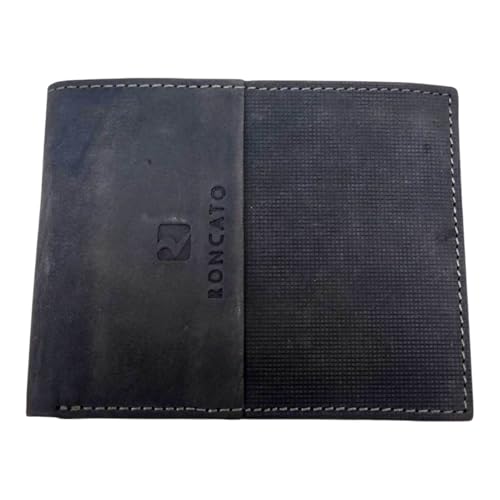 R Roncato Slim Brieftasche Herren Leder Geldbörse Kreditkarten Banknoten RFID von R Roncato