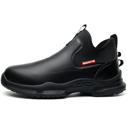 R-Win Wasserdichter Kochschuh, leicht, zum Hineinschlüpfen, für Küche, Lager, Damen, Herren, rutschfest, ölbeständig, Schwarz , 40 2/3 EU R-Win Wasserdichter Kochschuh, leicht, zum Hineinschlüpfen, für Küche, Lager, Damen, Herren, rutschfest, ölbeständig, Schwarz , 40 2/3 EU von R-Win