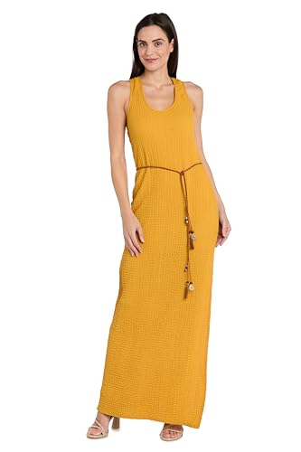 R&M Richards Damen Sunlit Grace Daytime Maxi Dress Kleid, Ocker, 46 von R&M Richards