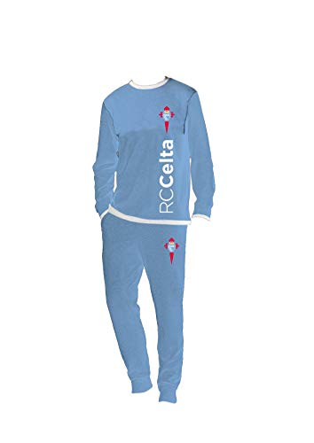 R.C. Celta de Vigo Jungen Pijama Infantil T14 Rc Celta De Vigo Zweiteiliger Schlafanzug, Blau Azul Celeste, Jahre (Herstellergröße: 14) von R.C. Celta de Vigo