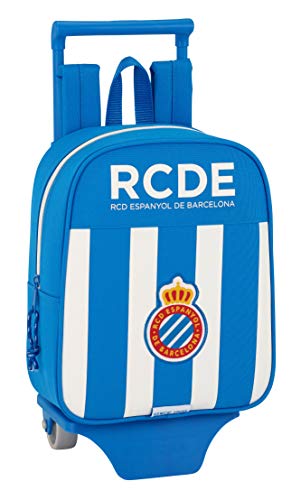 Kindergartenrucksack R.C.D. Espanyol - Offiziell - mit Trolley Safta von safta