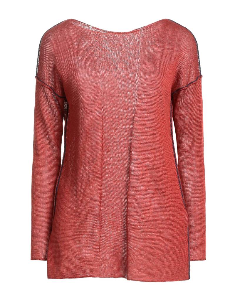 R.M. KNITWEAR Pullover Damen Ziegelrot von R.M. KNITWEAR