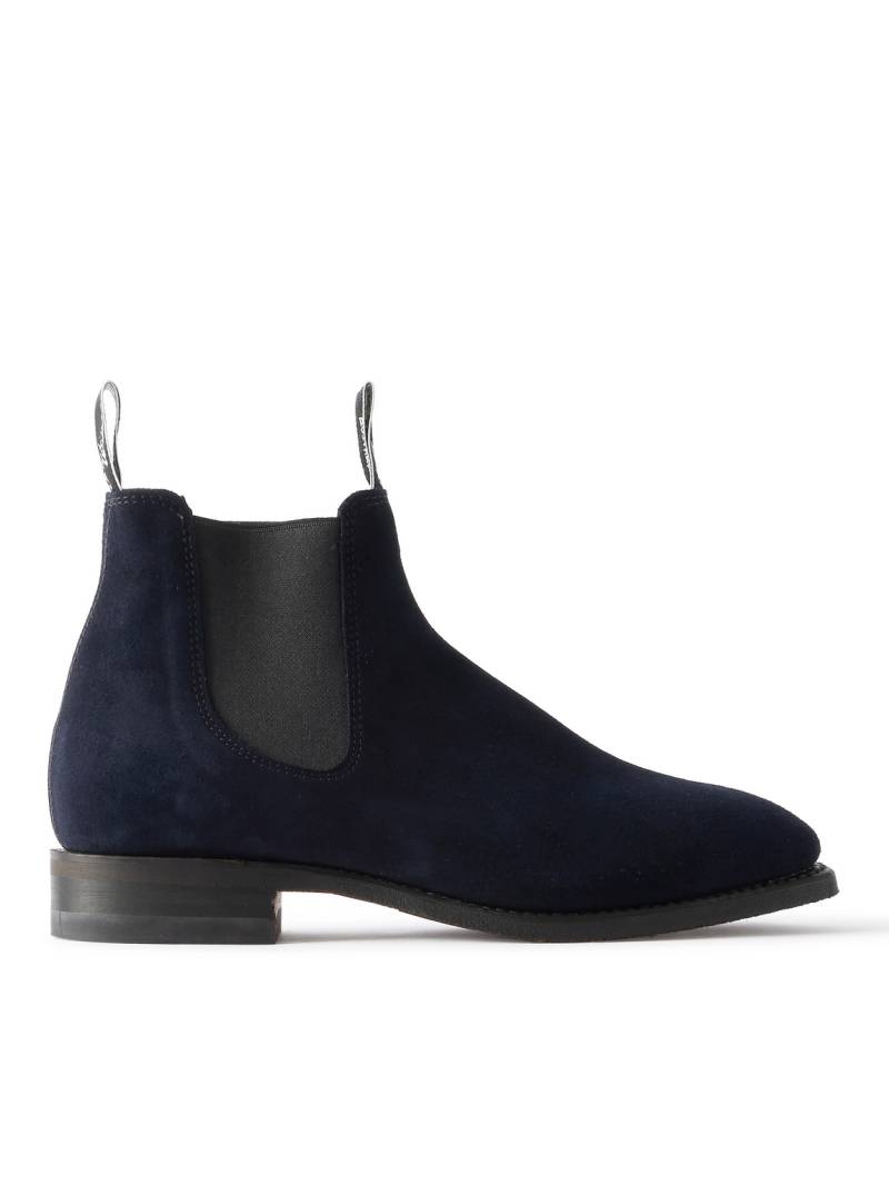 R.M.Williams - Comfort Craftsman Suede Chelsea Boots - Men - Blue - UK 7.5 von R.M.Williams