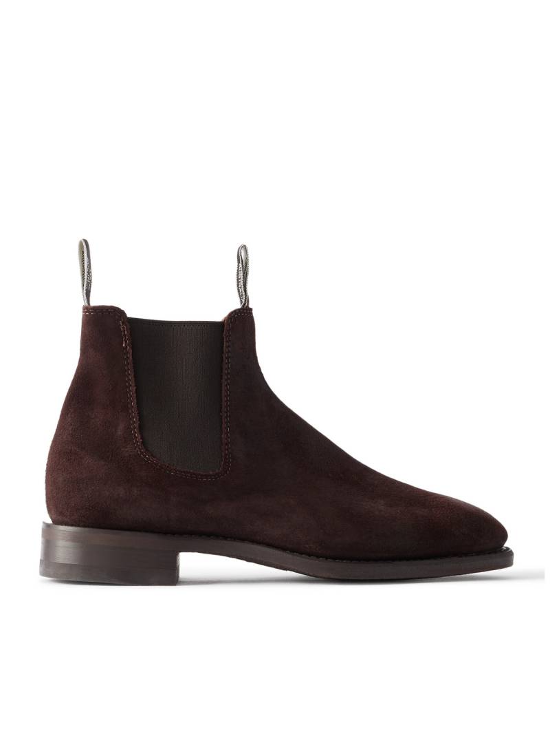 R.M.Williams - Comfort Craftsman Waxed-Suede Chelsea Boots - Men - Brown - UK 12 von R.M.Williams
