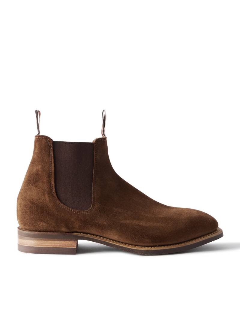 R.M.Williams - Comfort Craftsman Waxed-Suede Chelsea Boots - Men - Brown - UK 7.5 von R.M.Williams