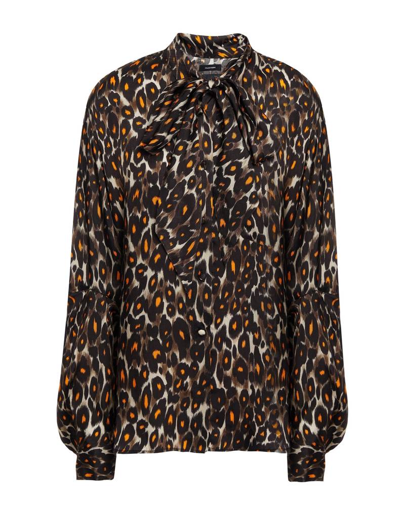 R13 Hemd Damen Schokobraun von R13