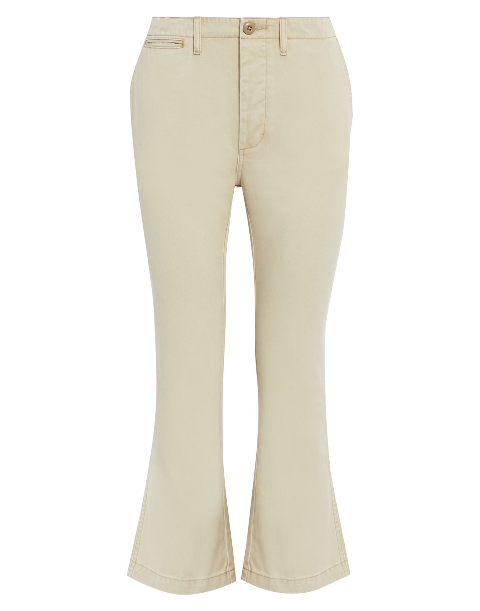 R13 Hose Damen Beige von R13