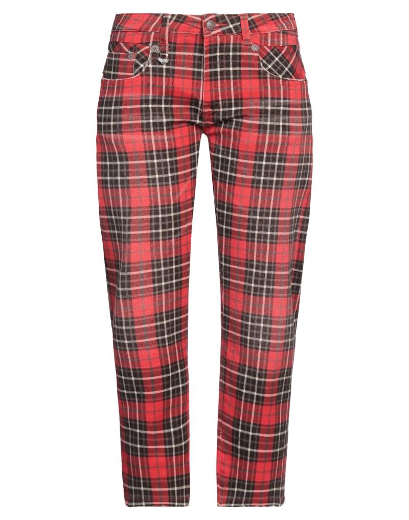 R13 Hose Damen Rot von R13
