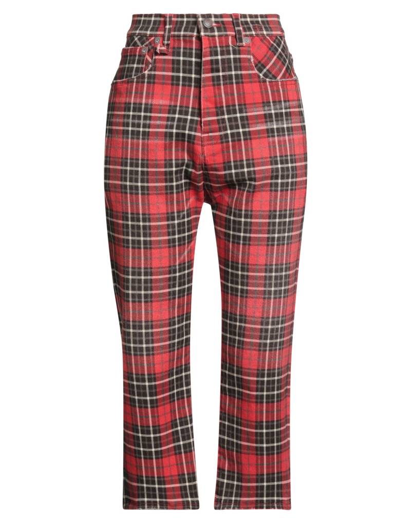 R13 Hose Damen Rot von R13