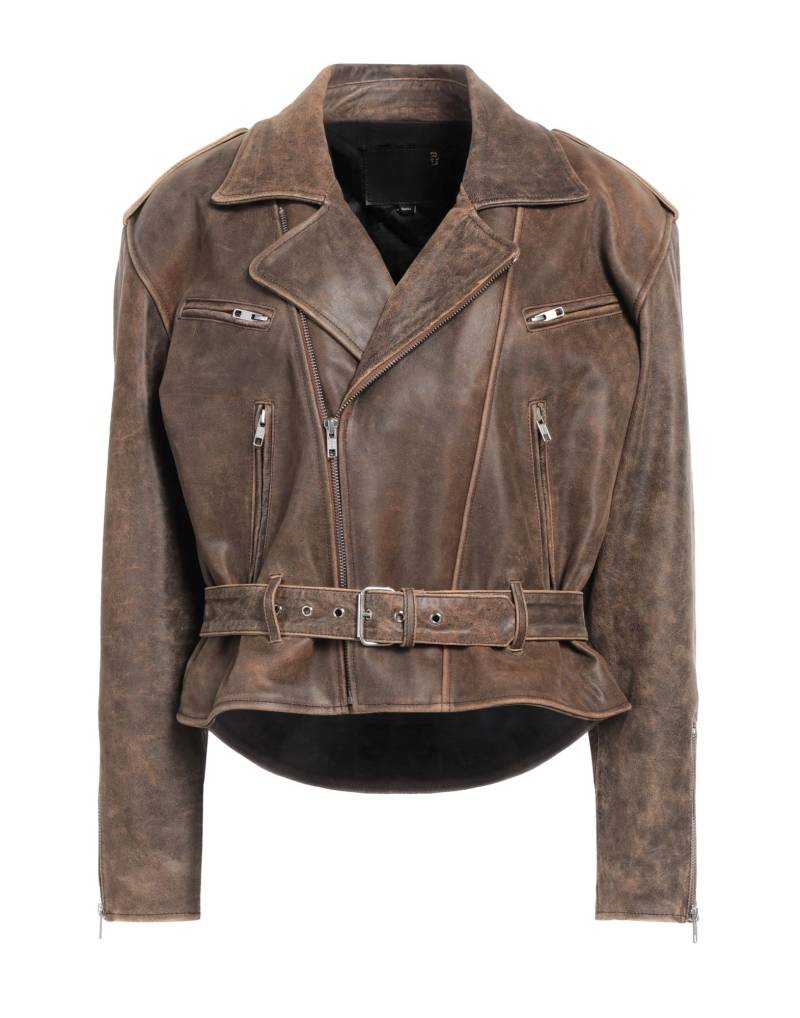 R13 Jacke & Anorak Damen Braun von R13