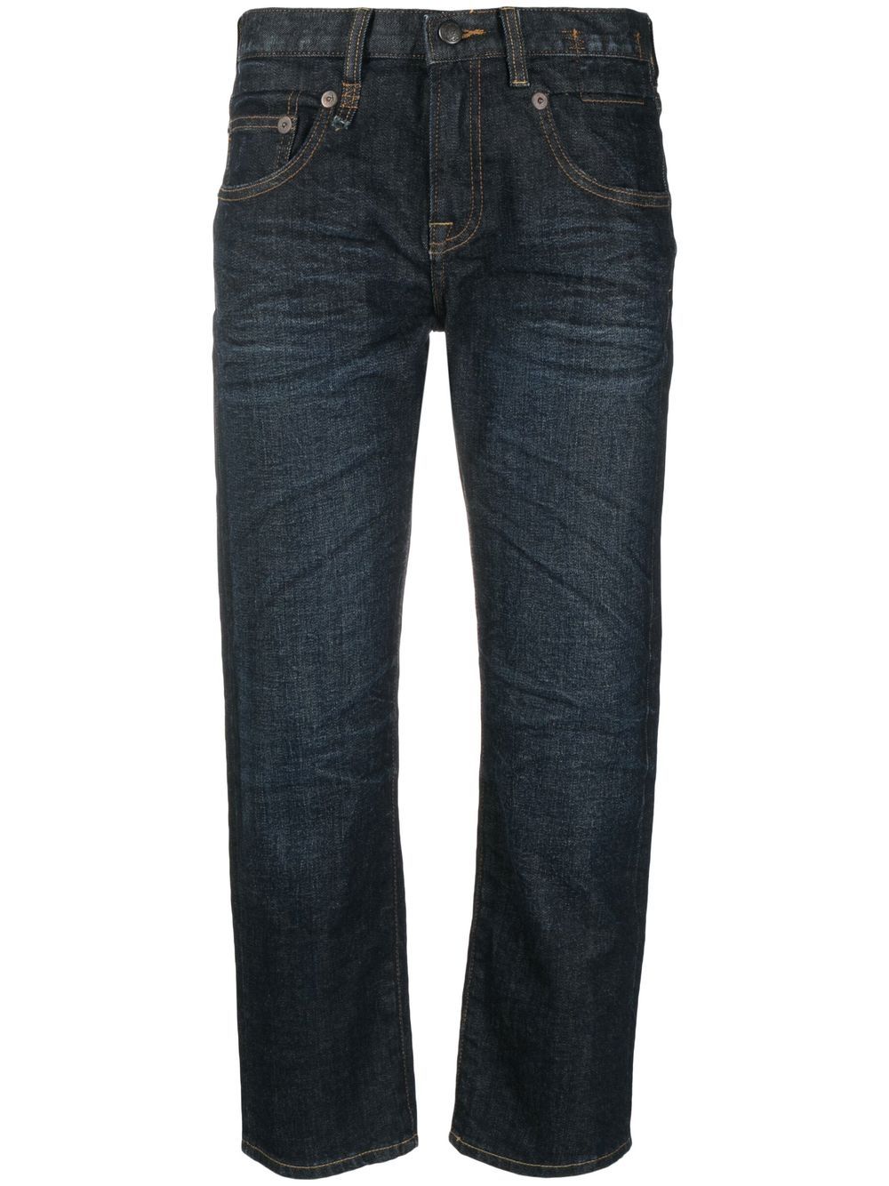 R13 Jeans im Cropped-Design - Blau von R13