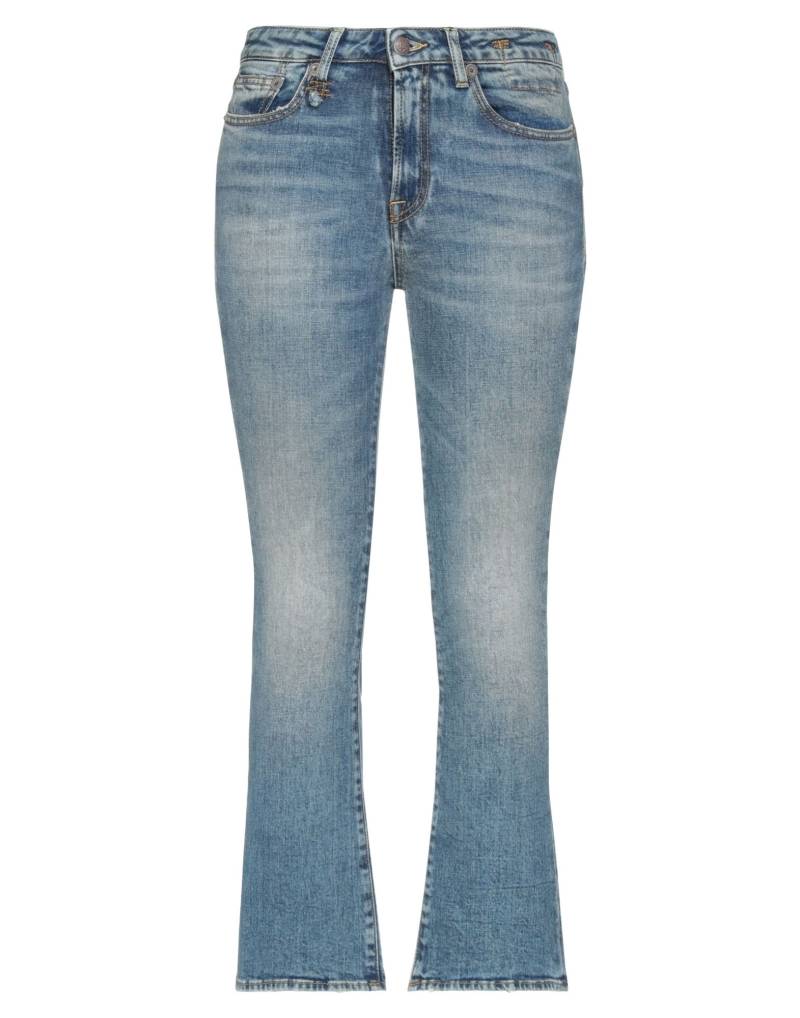 R13 Jeanshose Damen Blau von R13