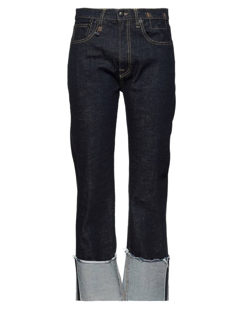 R13 Jeanshose Damen Blau von R13