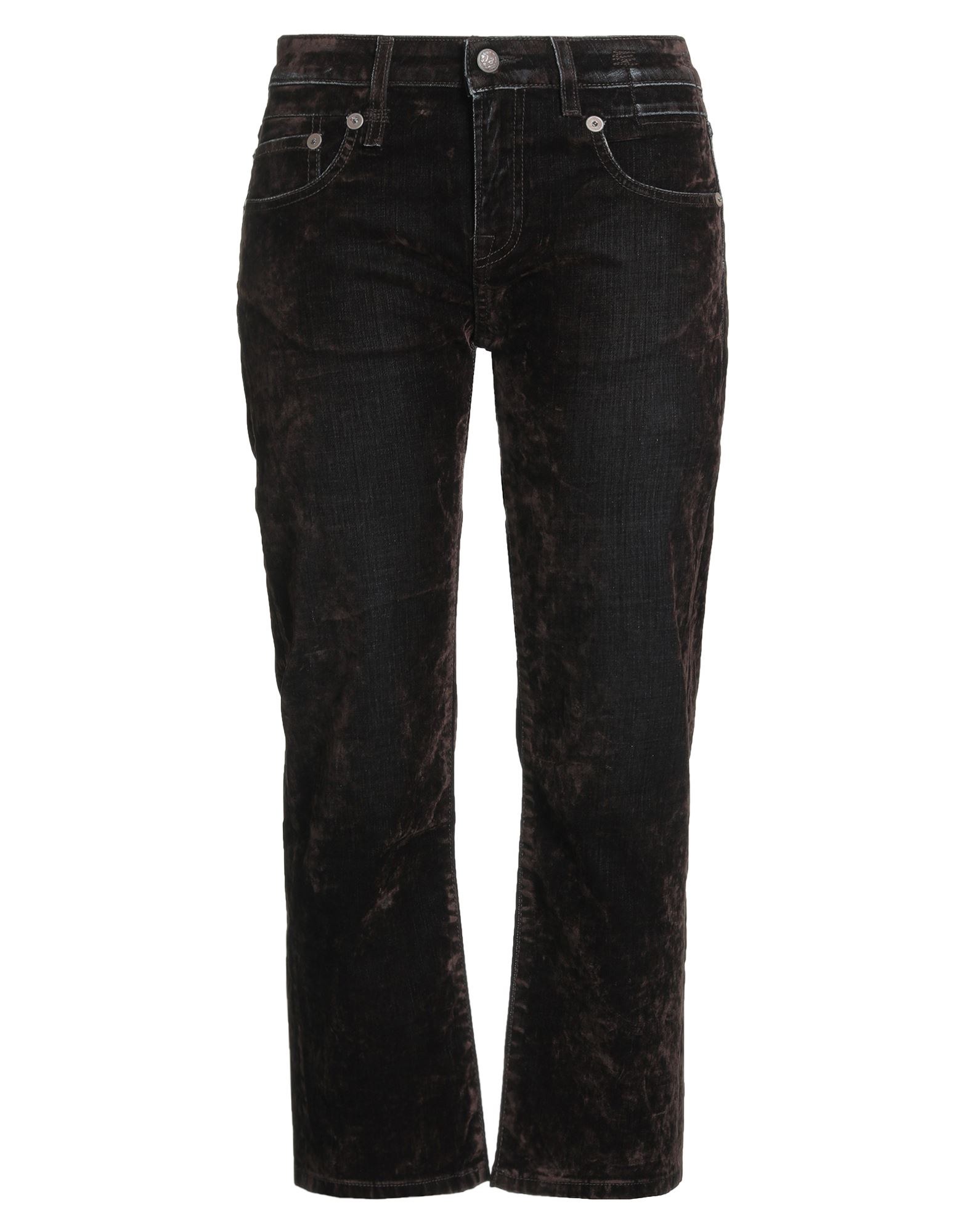 R13 Jeanshose Damen Dunkelbraun von R13