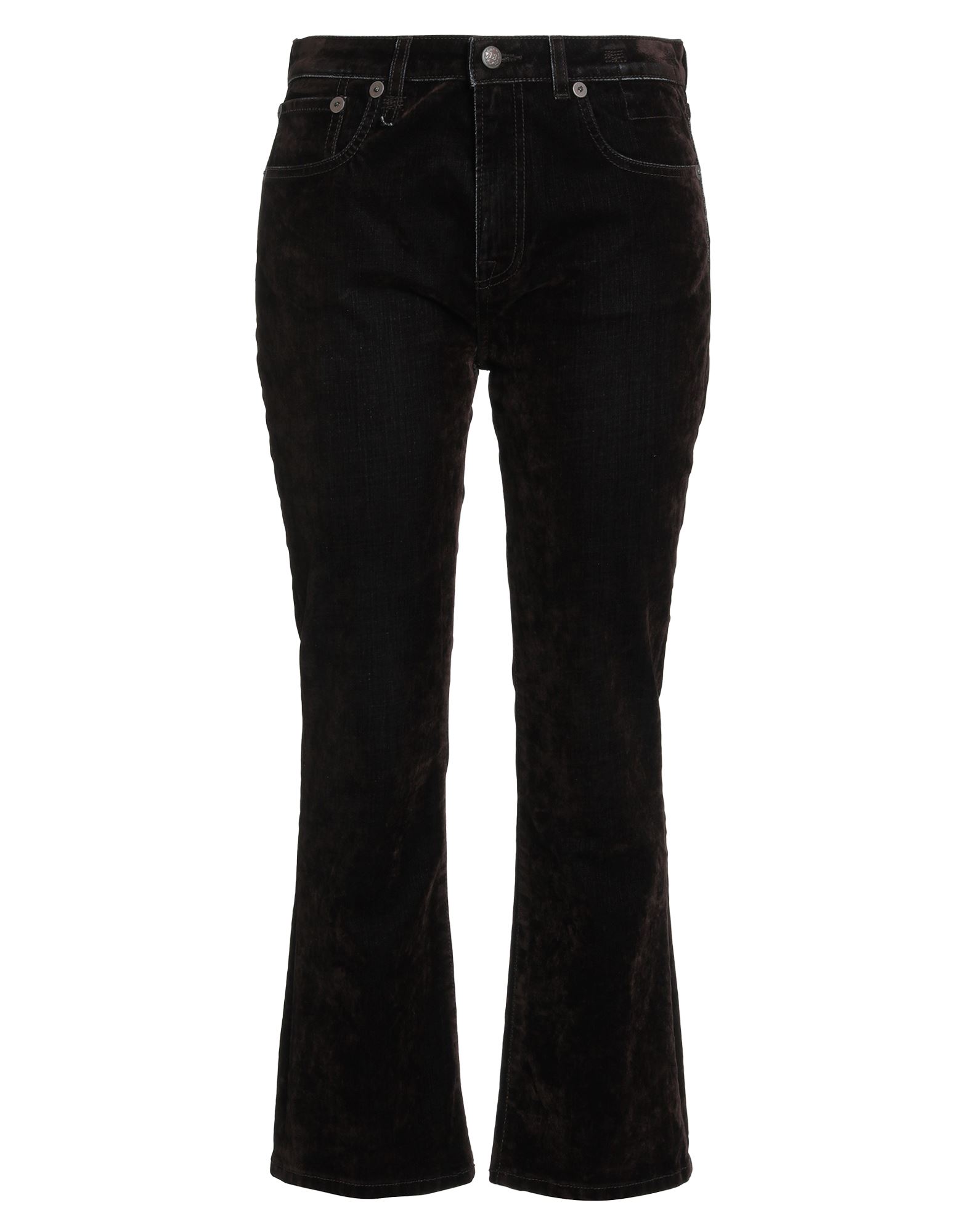 R13 Jeanshose Damen Dunkelbraun von R13