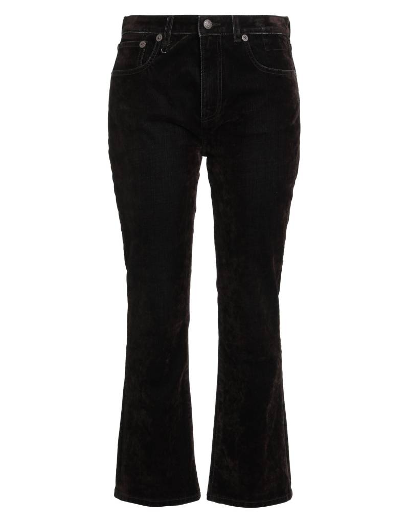 R13 Jeanshose Damen Dunkelbraun von R13