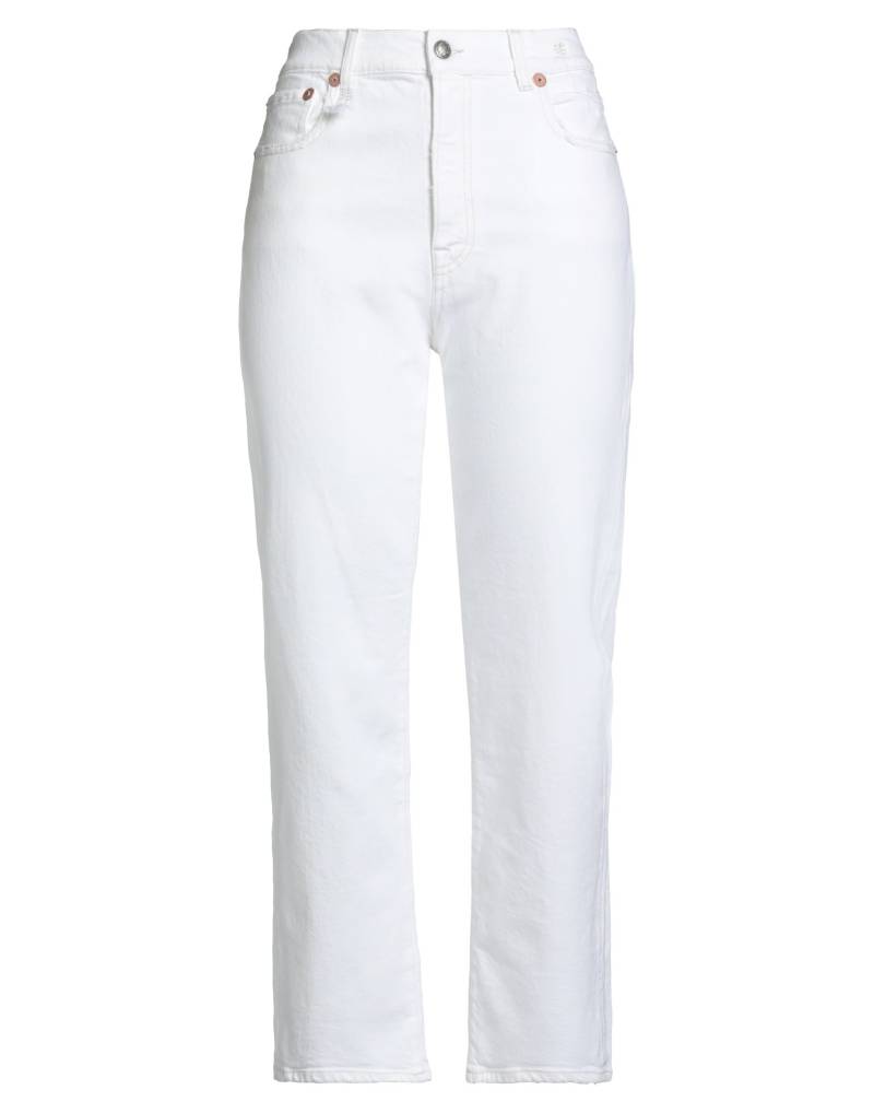 R13 Jeanshose Damen Elfenbein von R13