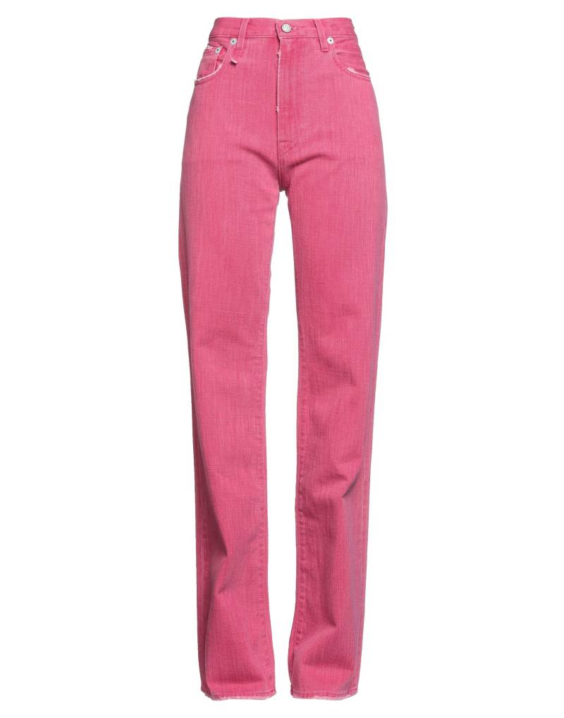 R13 Jeanshose Damen Fuchsia von R13