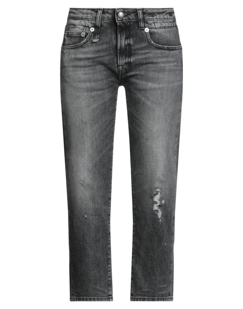 R13 Jeanshose Damen Schwarz von R13