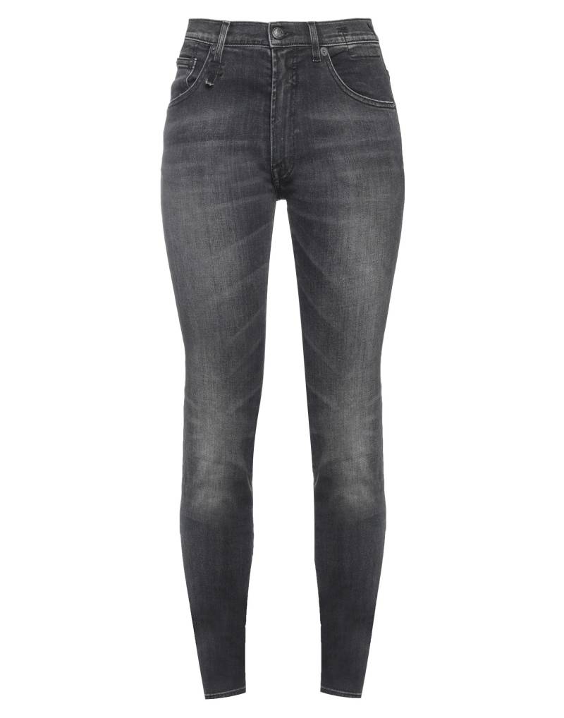 R13 Jeanshose Damen Schwarz von R13