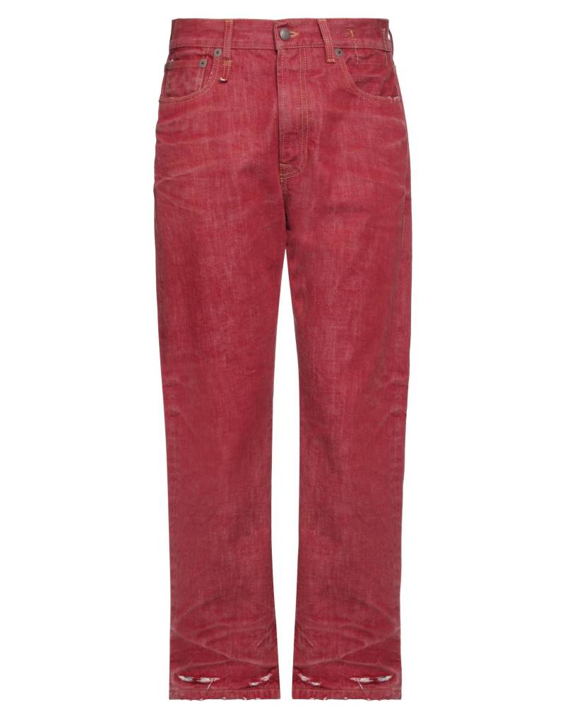 R13 Jeanshose Herren Rot von R13