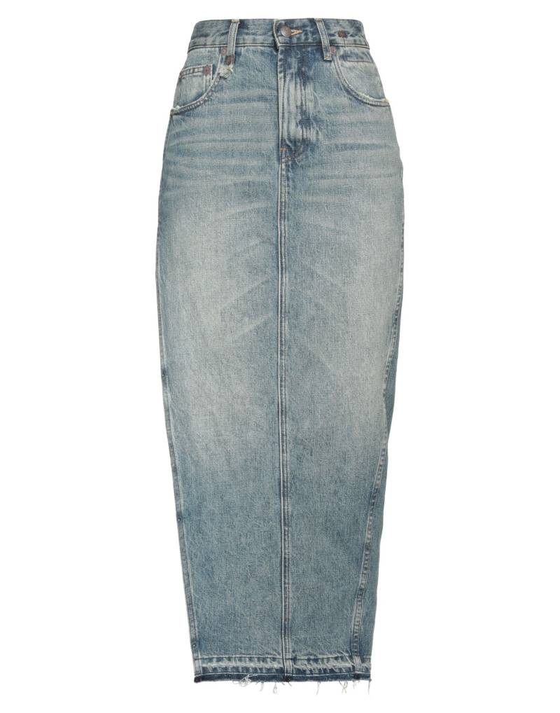 R13 Jeansrock Damen Blau von R13