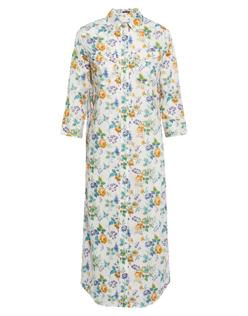 R13 Midi-kleid Damen Elfenbein von R13