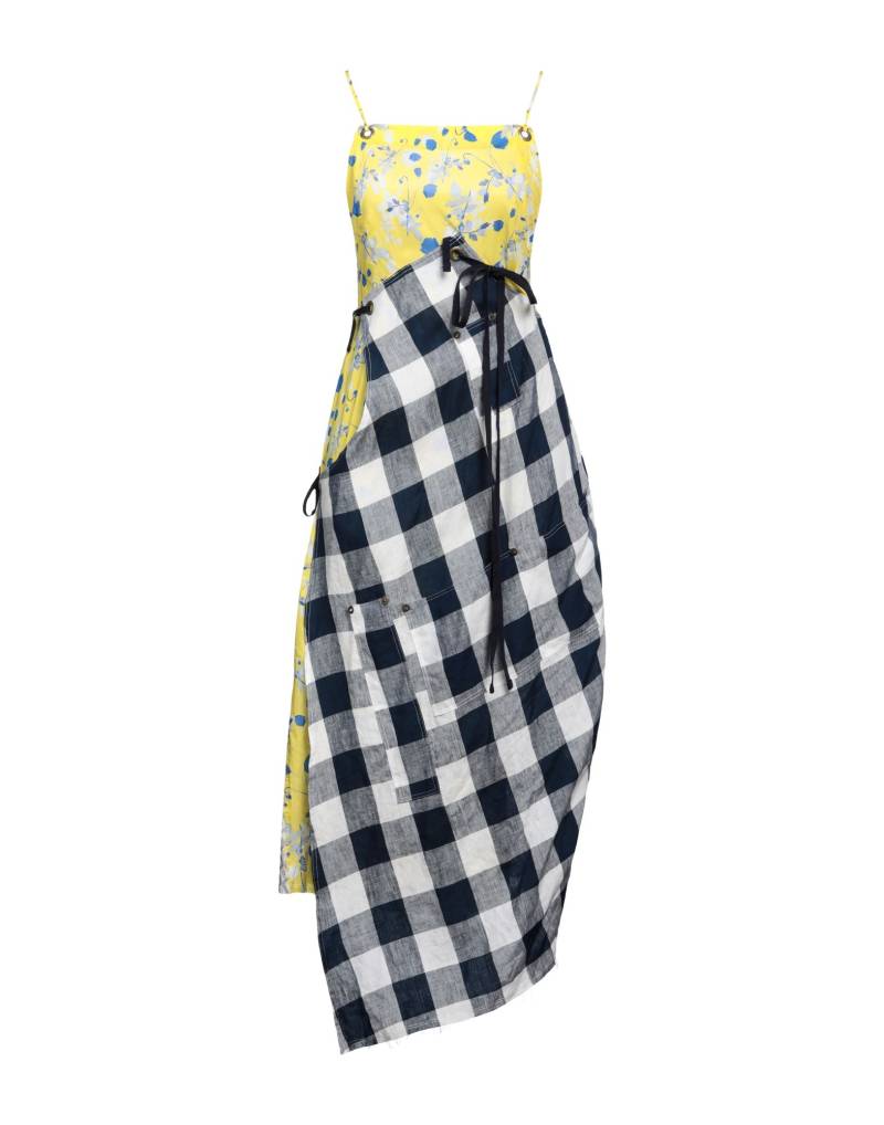 R13 Midi-kleid Damen Gelb von R13