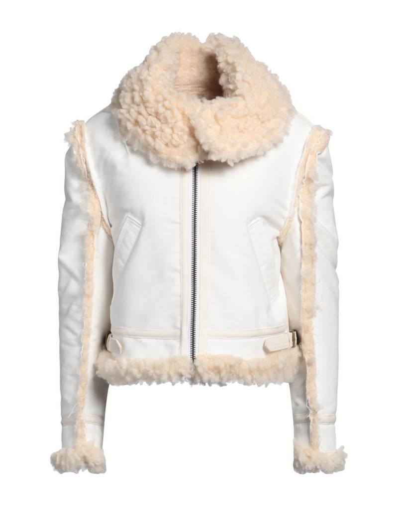 R13 Shearling- & Kunstfell Damen Weiß von R13