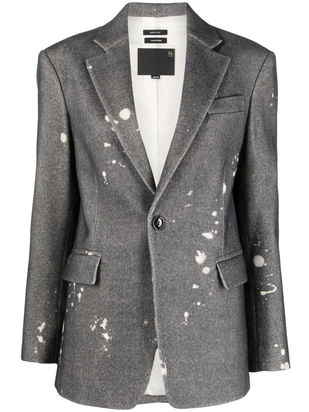 R13 Minimiert Blazer - Grau von R13